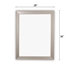 Picture of CH8M011SV36-FRT Wall Mirror