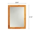 Picture of CH8M806MW32-FRT Wall Mirror