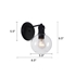 Picture of CH6S001BK06-WS1 Wall Sconce