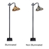 Picture of CH3T523BM11-RF1 Reading Floor Lamp
