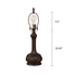 Picture of CH18780VI12-TL1 Table Lamp